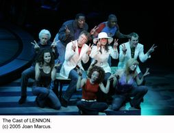 Still from LENNON on Broadway - Choreographed by Joseph Malone