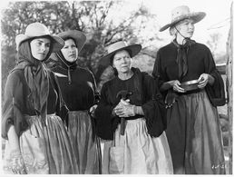 Pamela Branch, Isa Crino, Francesca Jarvis, and Lisa Mann in Lilies of the Field (1963)