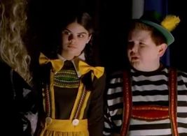 Nicole Fugere and Brody Smith in The New Addams Family (1998)