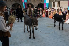 Attila Bocsárszky, Ondrej Hraska, and Dominika Zeleníková in Johancino tajemství (2015)