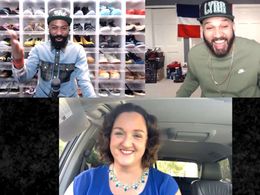 Katie Porter, The Kid Mero, and Desus Nice in Desus & Mero: Infobars (2020)