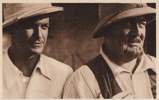 Antonio Centa and Giovanni Grasso in Under the Southern Cross (1938)