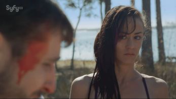 Dawn Hamil in 3-Headed Shark Attack (2015)