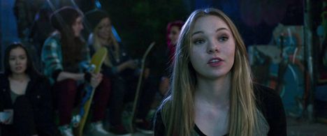 Ayzee and Taylor Hickson in Deadpool (2016)