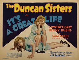 Rosetta Duncan and Vivian Duncan in It's a Great Life (1929)