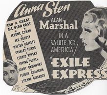 Alan Marshal and Anna Sten in Exile Express (1939)