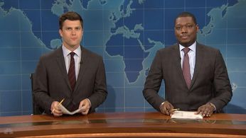 Colin Jost and Michael Che in Saturday Night Live: Weekend Update Summer Edition (2008)