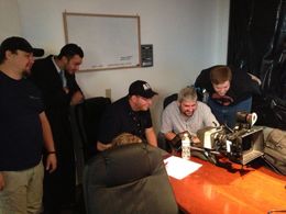 Playback viewing during Break in Reality with J.R. Foster, Christopher Beegle, D.K. Johnston, Michael Collier, and Andre