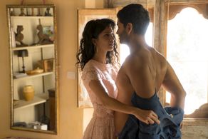 Purab Kohli and Tina Desai in Sense8 (2015)