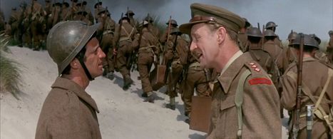 Jean-Paul Belmondo and Ronald Howard in Weekend at Dunkirk (1964)