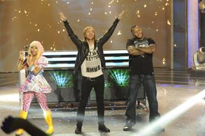 David Guetta, Flo Rida, and Nicki Minaj in America's Got Talent (2006)
