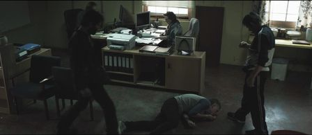 Still from the film Pinch