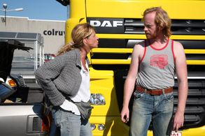 Barbara Sarafian and Jurgen Delnaet in Moscow, Belgium (2008)