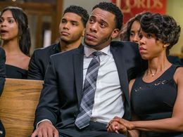 Kj Smith, Courtney Burrell, and Rome Flynn