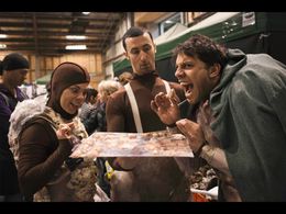 Goblin treats on the set of The Hobbit trilogy