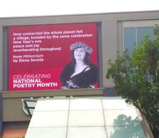 National Poetry Month, Billboard
