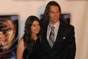 Director Catherine Pirotta with the star of 