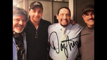 Producer/Director Daniel Ramos and Danny Trejo in 