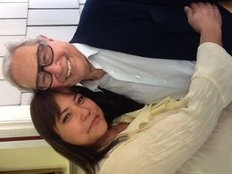 With my mentor Mr. Mark Rydell (On Golden Pond (1981),The Cowboys (1972) and James Dean (2001).