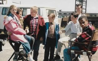 Jarred Blancard, Brandon Crane, Adam Faraizl, Chris Eastman, Ben Heller, Emily Perkins, and Marlon Taylor in It (1990)