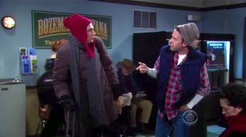 Artie O'Daly with Jim Parsons on THE BIG BANG THEORY