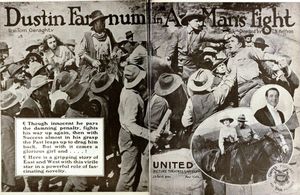 Bert Appling, Dustin Farnum, Dick La Reno, Miles McCarthy, J. Barney Sherry, Harry von Meter, and Dorothy Wallace in A M