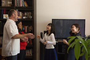 Marie Kondo and Marie Iida in Tidying Up with Marie Kondo (2019)