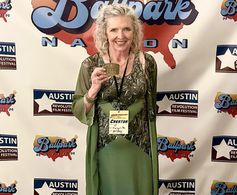 Accepting the ARFF Prioneer Filmmaker Award