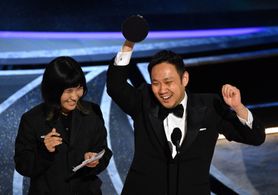 Ryûsuke Hamaguchi at an event for The Oscars (2022)