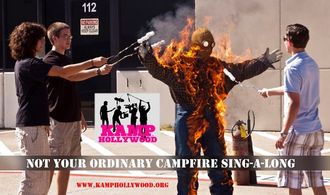 GIVING BACK AT KAMP HOLLYWOOD! THE ANUAL CAMPFIRE MARSHMALLOW ROAST!