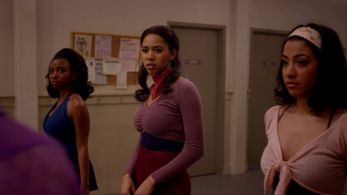 Herizen F. Guardiola, Stefanée Martin, and Shyrley Rodriguez in The Get Down (2016)