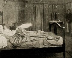 Pearl White in The Exploits of Elaine (1914)