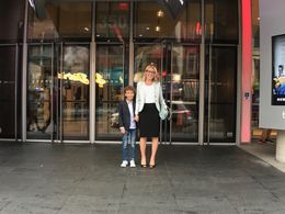 Isaak Bailey with Anita Bailey at TIFF BellLightbox Screening for Alias Grace.