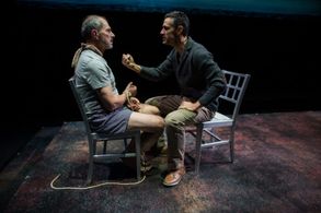 with Mickey Solis in Death and the Maiden at Commonwealth Shakespeare