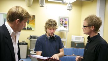 vamlet with Director Terry Miles.