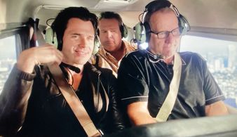 Josh Casaubon, Eric Stonestreet and Ed O'Neill in 