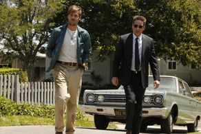 David Duchovny and Grey Damon in Aquarius (2015)