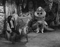 Roberto Gamonet, Billie Hayes, Jack Wild, and The Krofft Puppets in Pufnstuf (1970)
