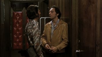 Dustin Hoffman and Sandy Baron in Straight Time (1978)