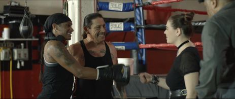 Danny Trejo, Ron Canada, Elanna White, and Alexandria Williams in Bully (2018)