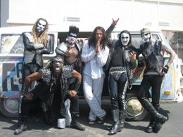 Mark Provencher as Rain Storm on the set of Toby Keith's 