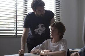 with director Damiano D'innocenzo 