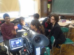 Marisol Carrere: The I AM Peace Project with students in NY.