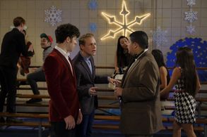 Nolan Gould, Rico Rodriguez, and Cole Doman in Modern Family (2009)