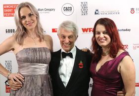 Phil Peel, Jude Peel, and Melissa De Mol in Late Request (2016)