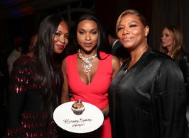 Queen Latifah, Naomi Campbell, and Amiyah Scott