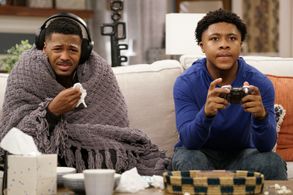 Theodore Barnes and Vince Swann in The Ms. Pat Show (2021)