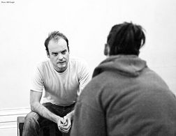 In rehearsals as The Doctor in THE SEXUAL NEUROSES OF OUR PARENTS at The Gate