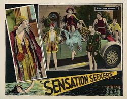 Frances Dale, Billie Dove, Fanchon Frankel, Huntley Gordon, Lillian Lawrence, Peggy Montgomery, and Phillips Smalley in 