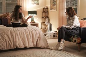 Ally Sheedy and Sofia Black-D'Elia in Single Drunk Female (2022)